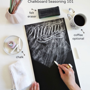 Chalkboard Seasoning 101 Chalkboard Seasoning 101