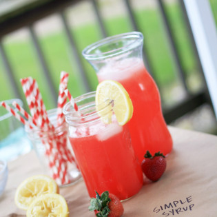 In The Kitchen: Strawberry Lemonade Recipe In The Kitchen: Strawberry Lemonade Recipe