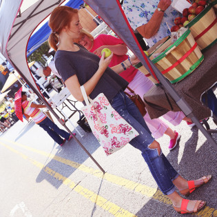 Farmers Market Tote DIY Farmers Market Tote DIY