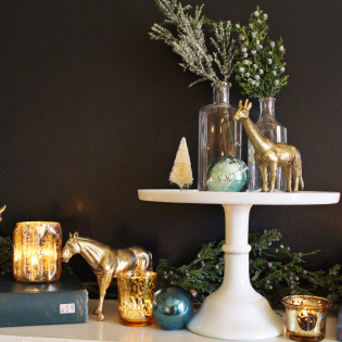 DIY Gilded Plastic Animals DIY Gilded Plastic Animals