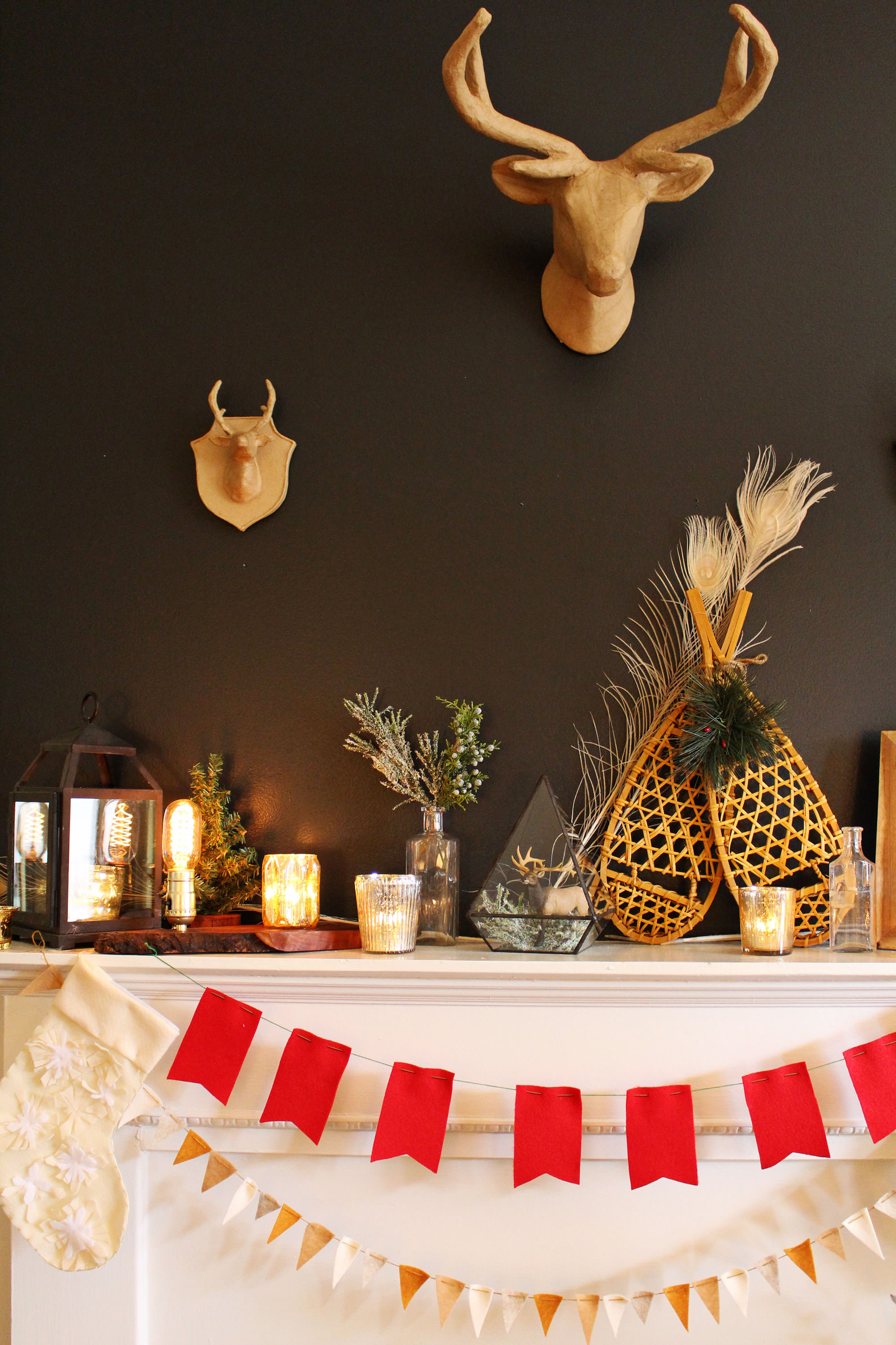 Holiday Mantel Styling Tips from a Pro