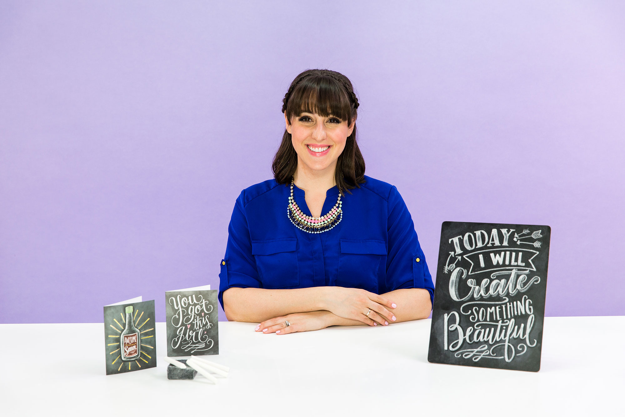 The Complete Book of Chalk Lettering by Valerie McKeehan