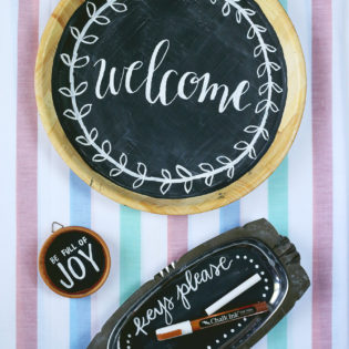 DIY: Thrift Store Finds Upcycled Into Unique Chalkboards DIY: Thrift Store Finds Upcycled Into Unique Chalkboards