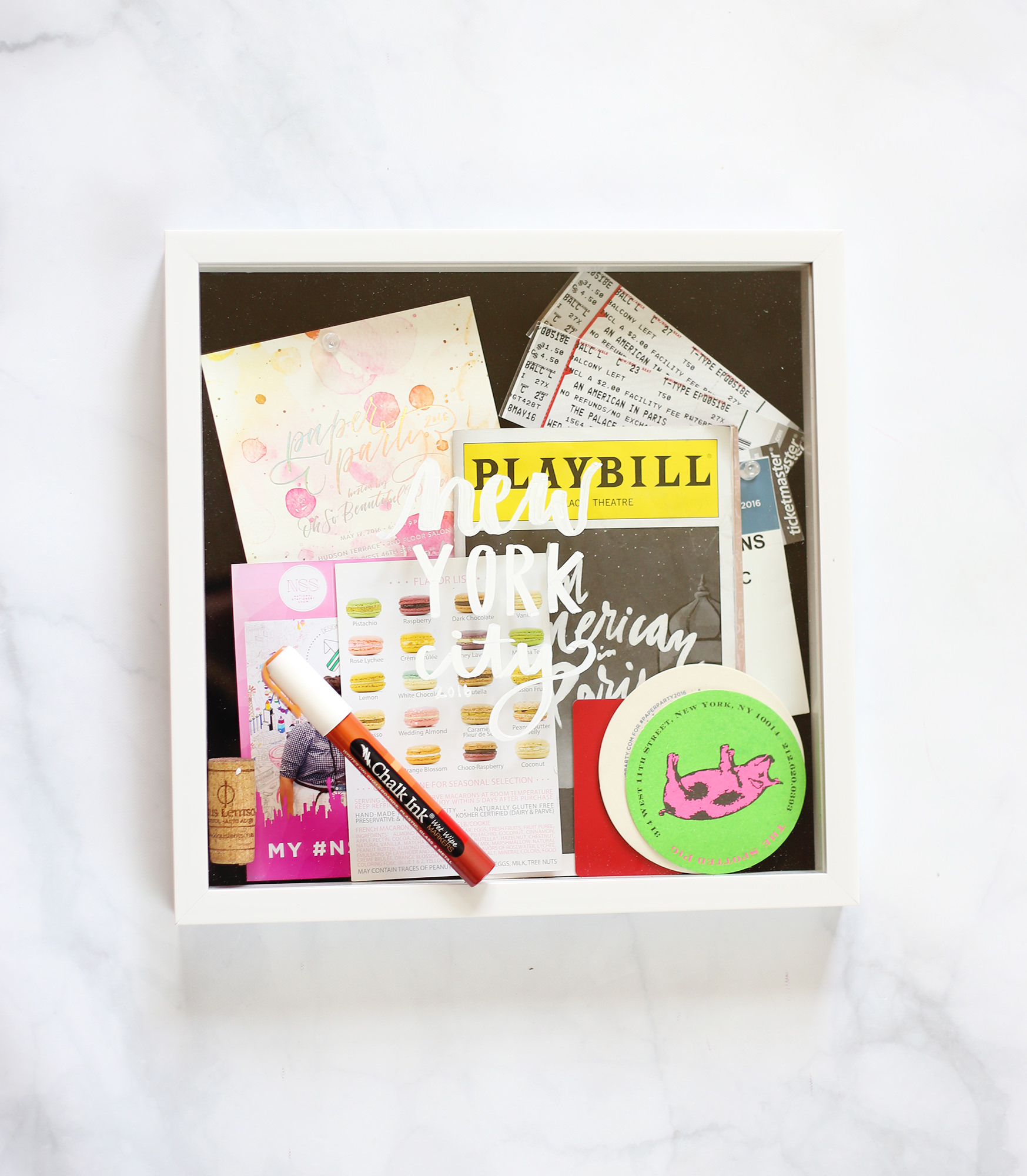 Collect memories from your trip and combine it all into a memory box!  Make your own DIY Travel Box and get the instructions on Lily & Val Living!
