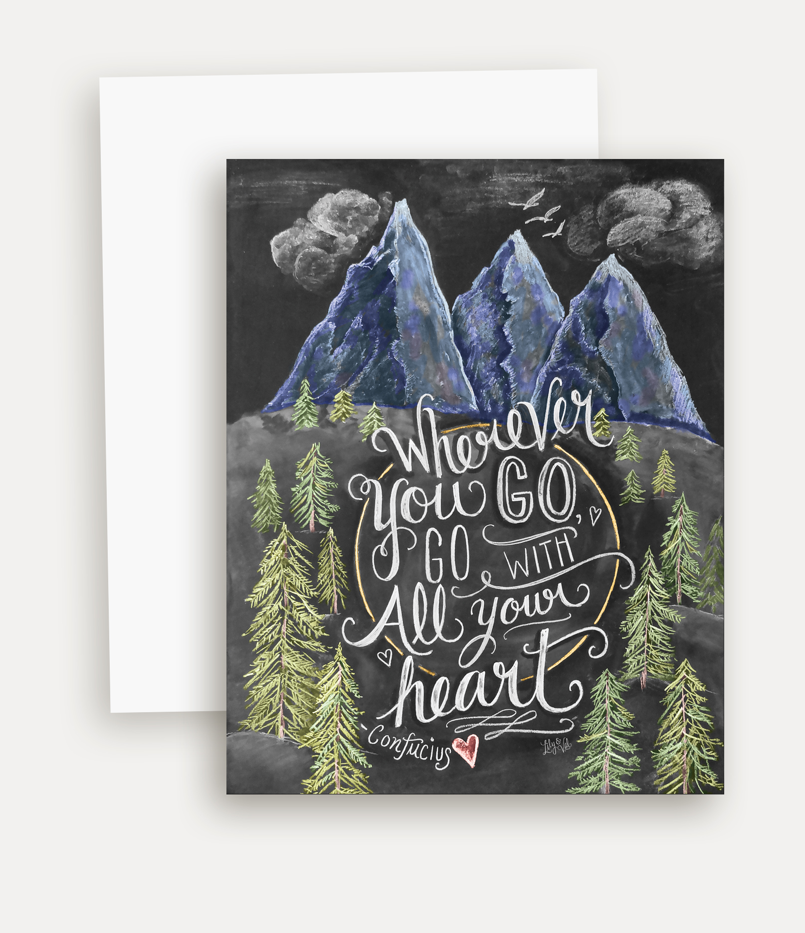 The perfect card to send to a friend who loves traveling