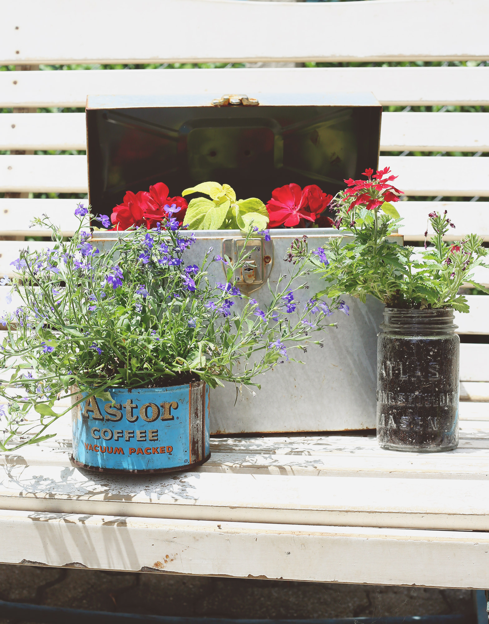 Outdoor planter inspiration via Lily & Val Living