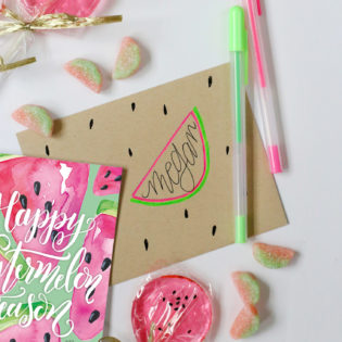 July Happy Mail Idea – Watermelon Season July Happy Mail Idea – Watermelon Season