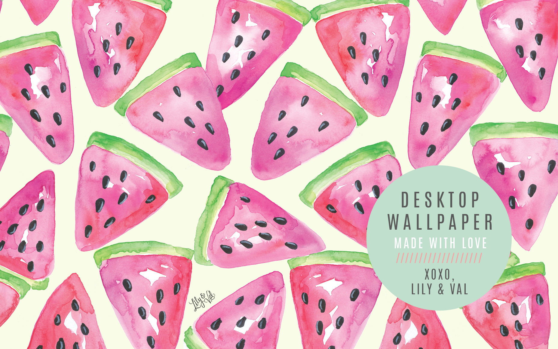 Get your tech ready for all things Summer! Download your free June Desktop wallpaper on Lily & Val Living!