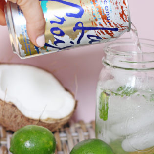 La Croix Mocktail Recipe: Coconut Lime La Croix Mocktail Recipe: Coconut Lime