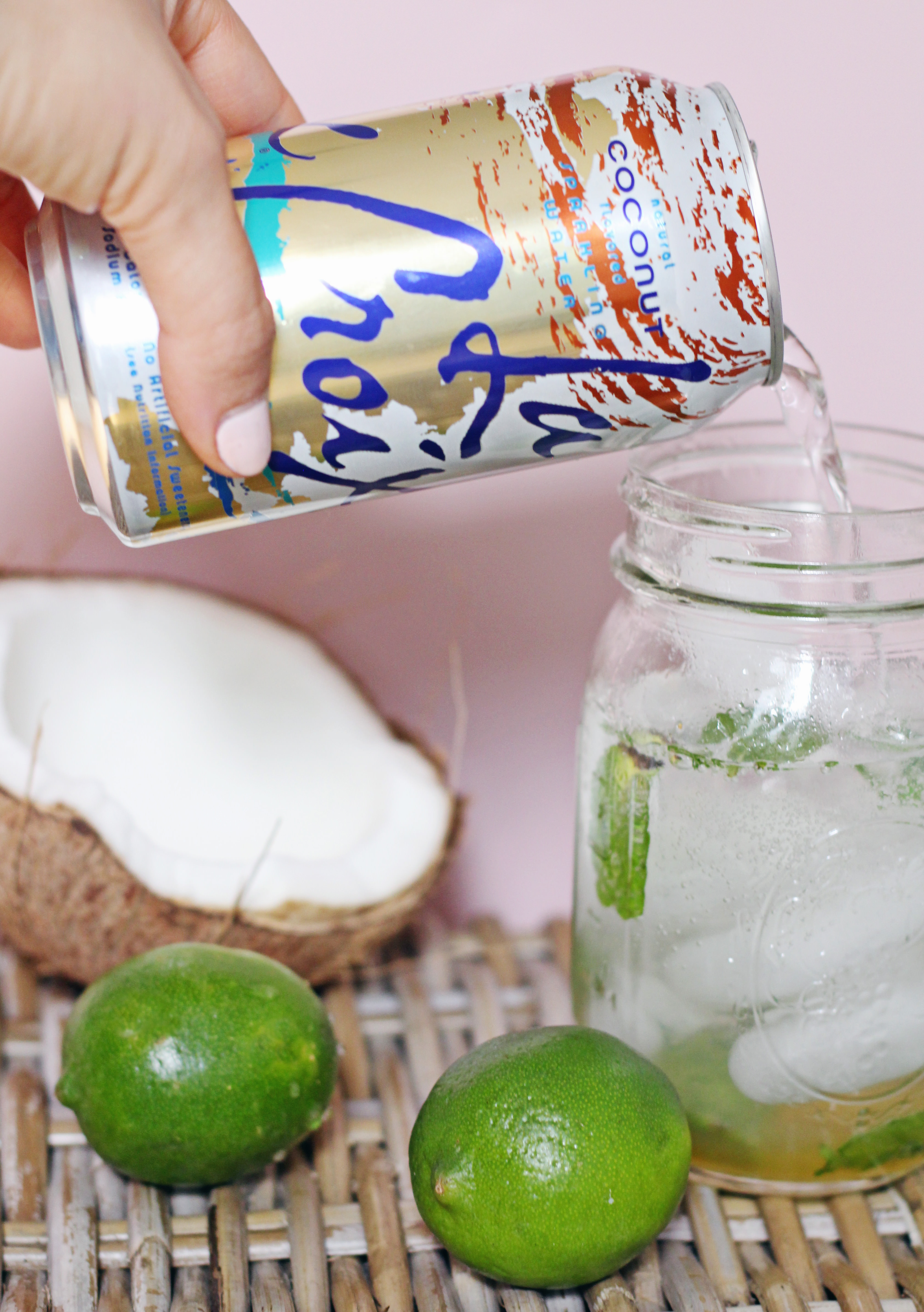 La Croix Sparking Water makes the best mocktail and cocktail mixer