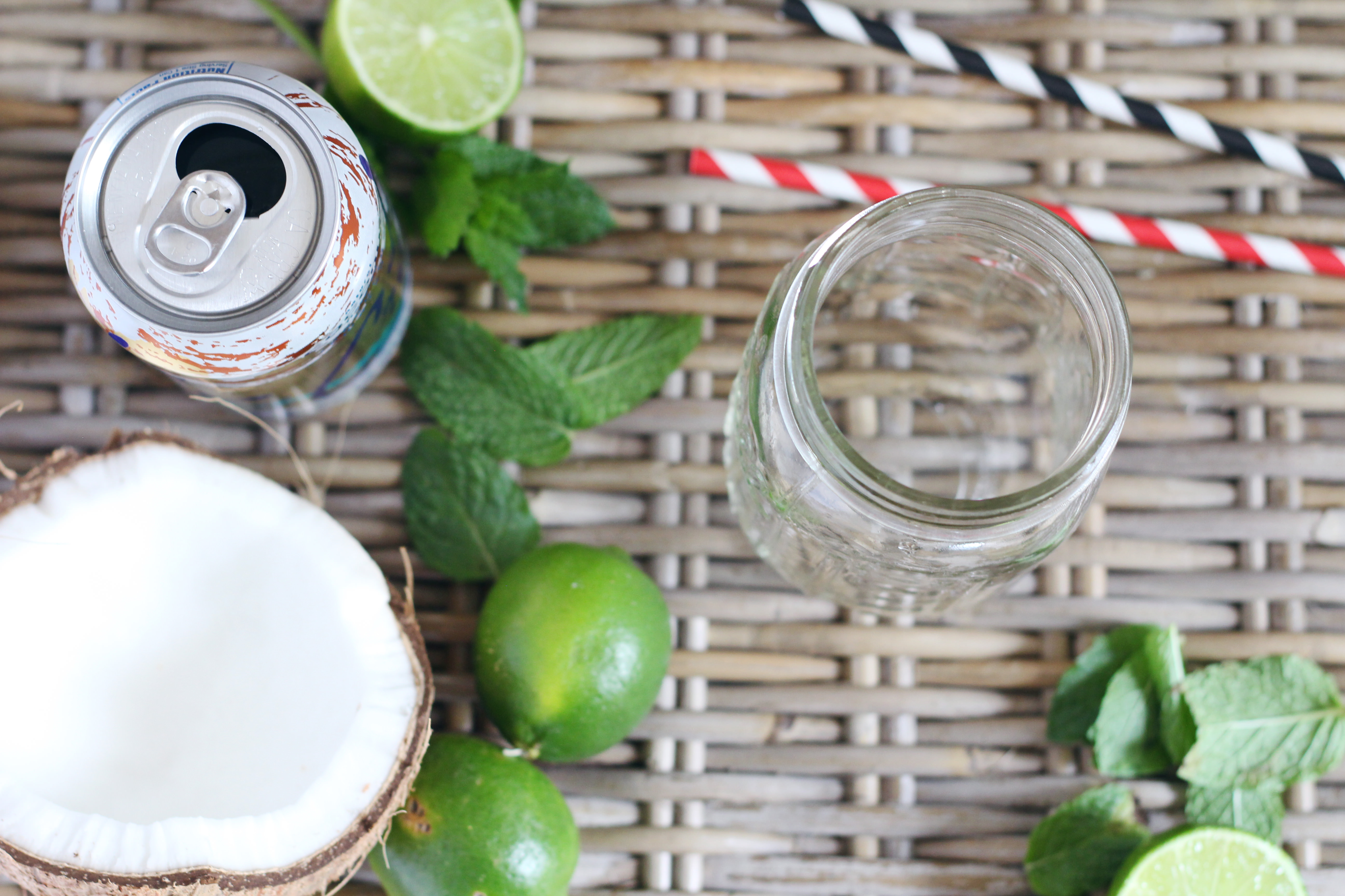 La Croix Mocktails are perfect for summer parties. Our favorite is the coconut flavor! 