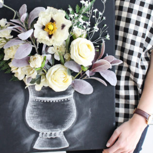 DIY 3-D Flower Canvas Art – Part 2 DIY 3-D Flower Canvas Art – Part 2