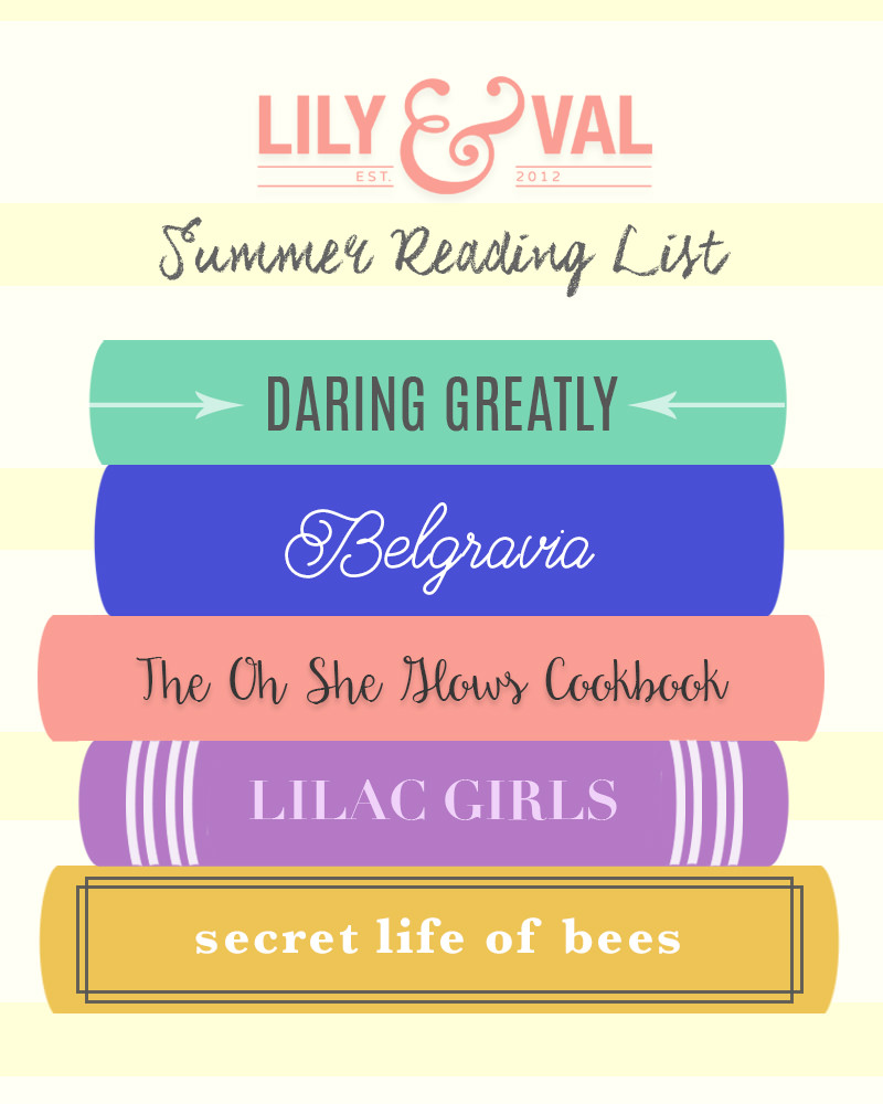 Five books you can put on your 2016 Summer Reading List via Lily & Val Living!
