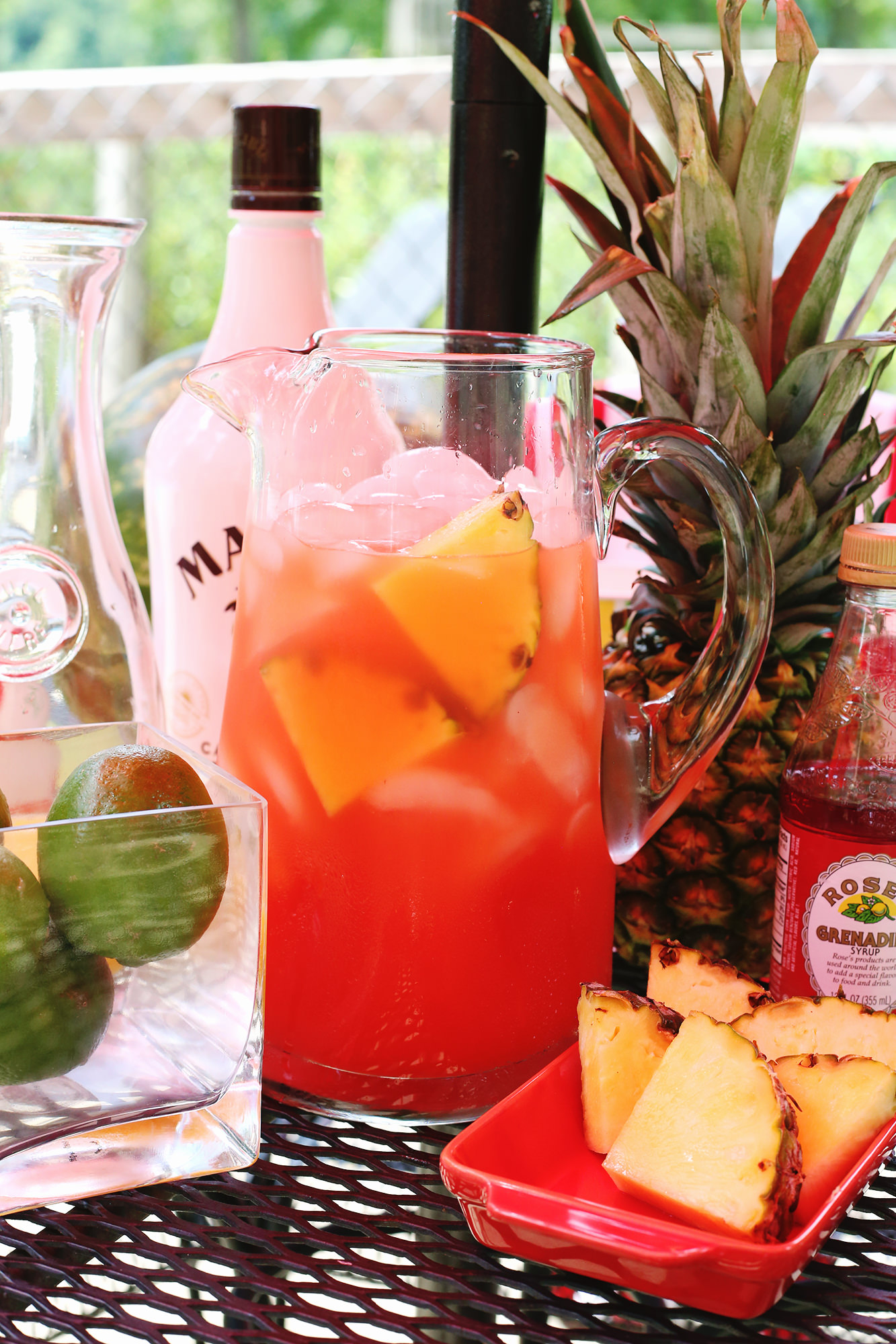 Summer Cocktail Recipe: Tropical Rum Punch - Lily & Val Living