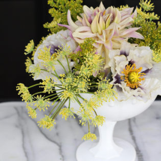 Faux Real Floral Design Part 4: Unique Vessel Arrangement Faux Real Floral Design Part 4: Unique Vessel Arrangement