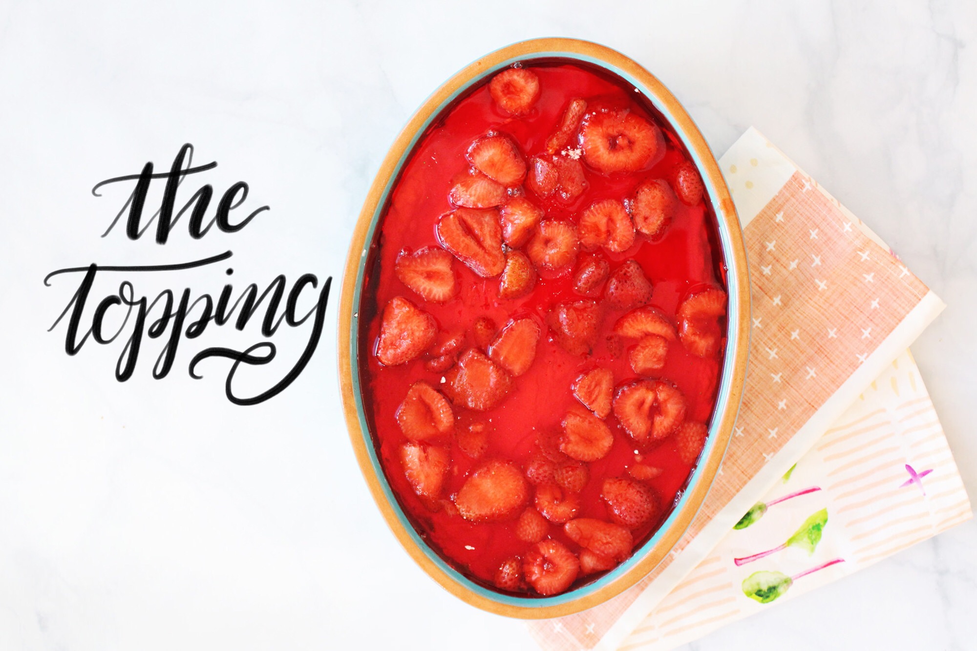 Strawberry Pretzel Dessert - a great summer dessert from Lily & Val Living