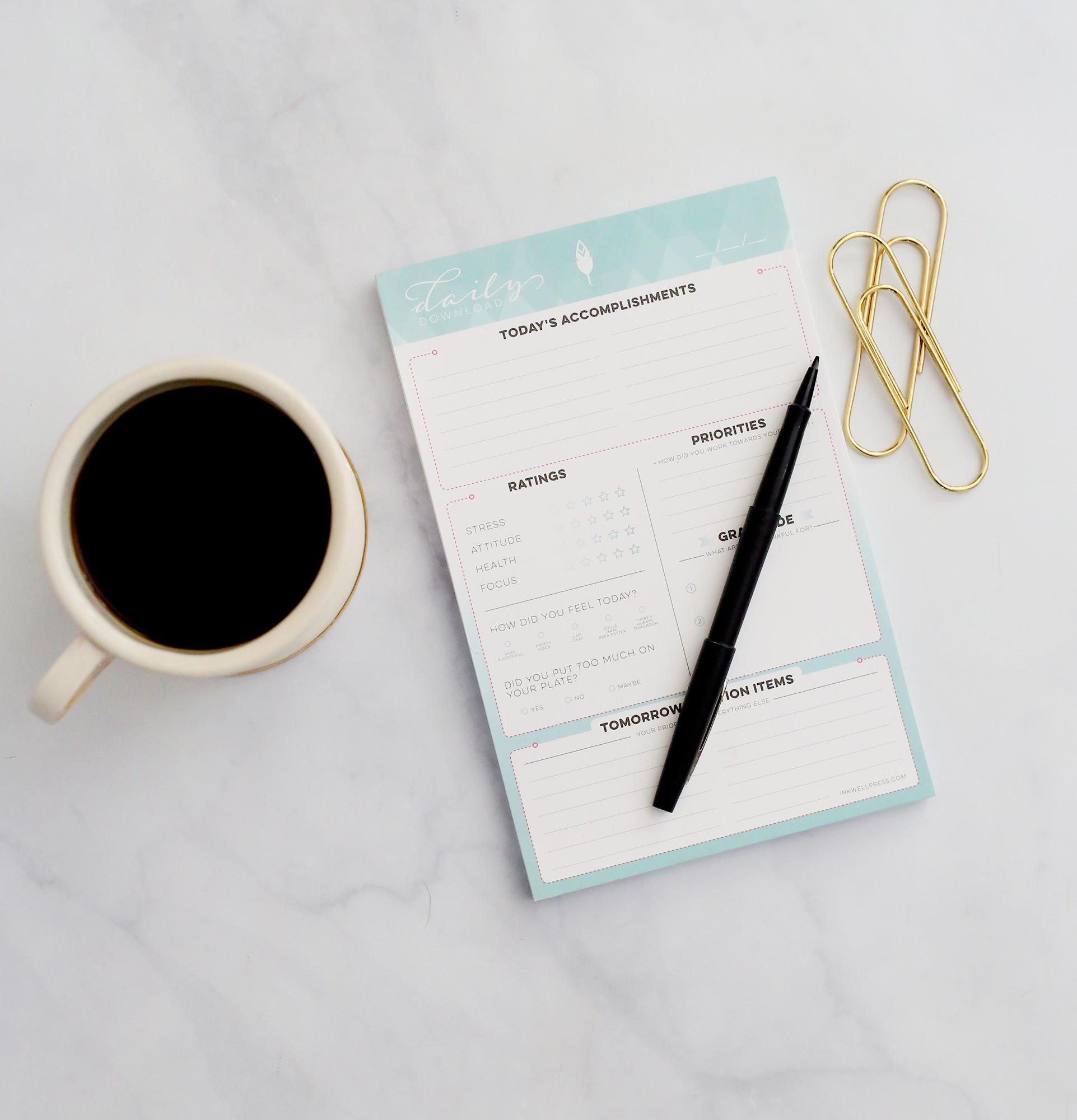 Make your day more productive with these five easy tips on Lily & Val Living! // Productivity, routine, how to be productive