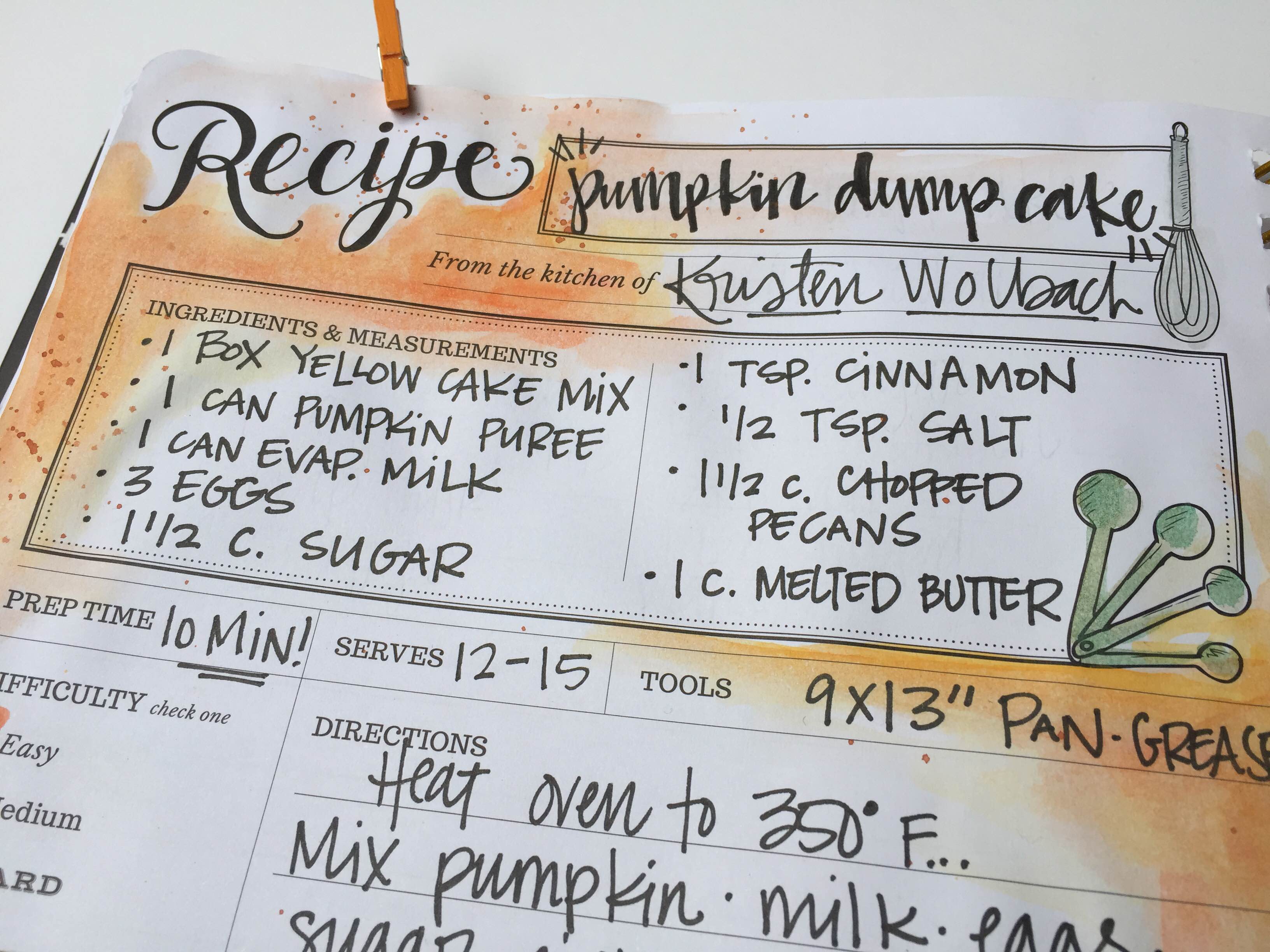 Recipes and Memories combine in our Kitchen Diary Stories series on Lily & Val Living. This series is based on our Keepsake Kitchen Diary! 