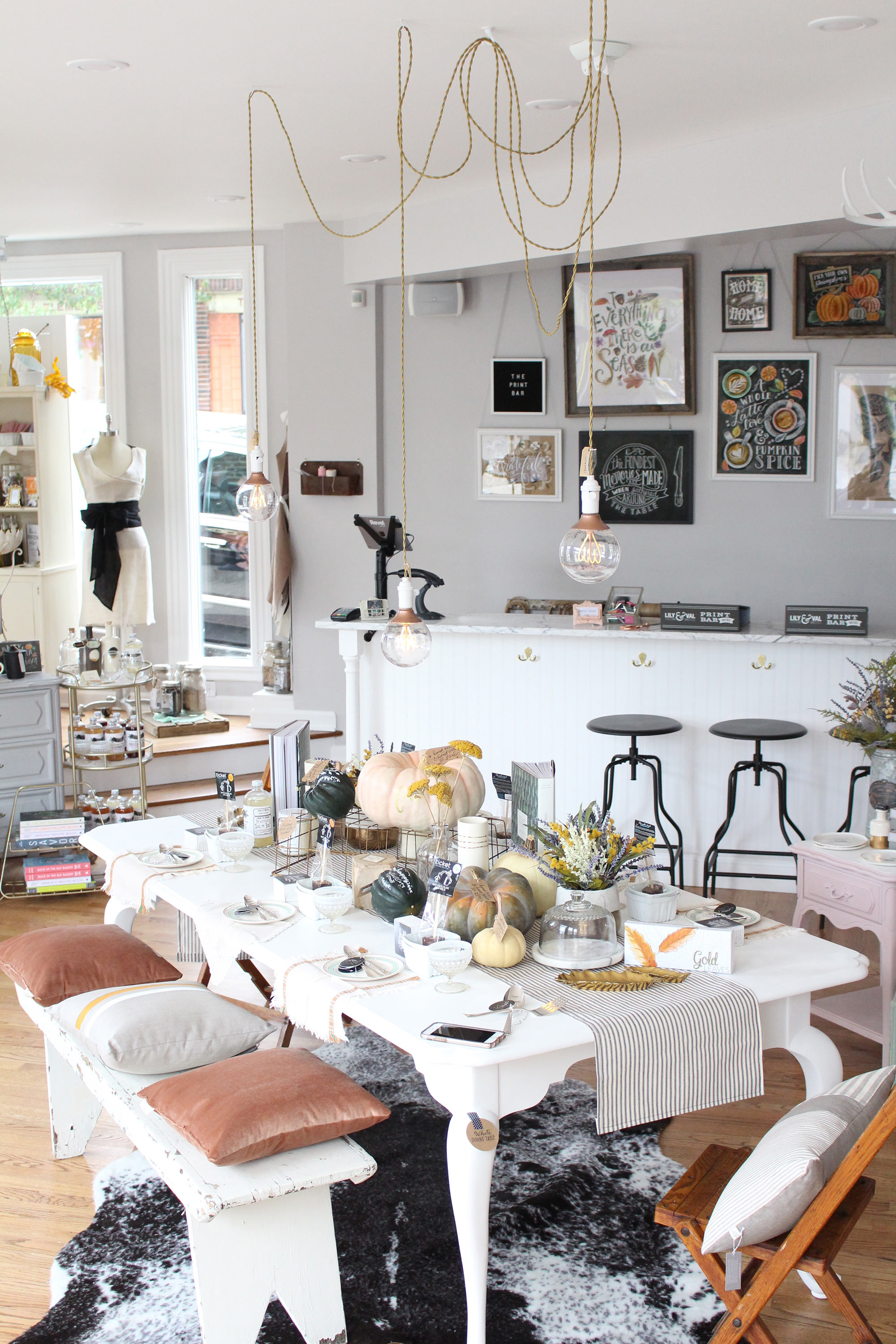 Lily & Val's brick and mortar store is located in the Shadyside neighborhood of Pittsburgh, PA