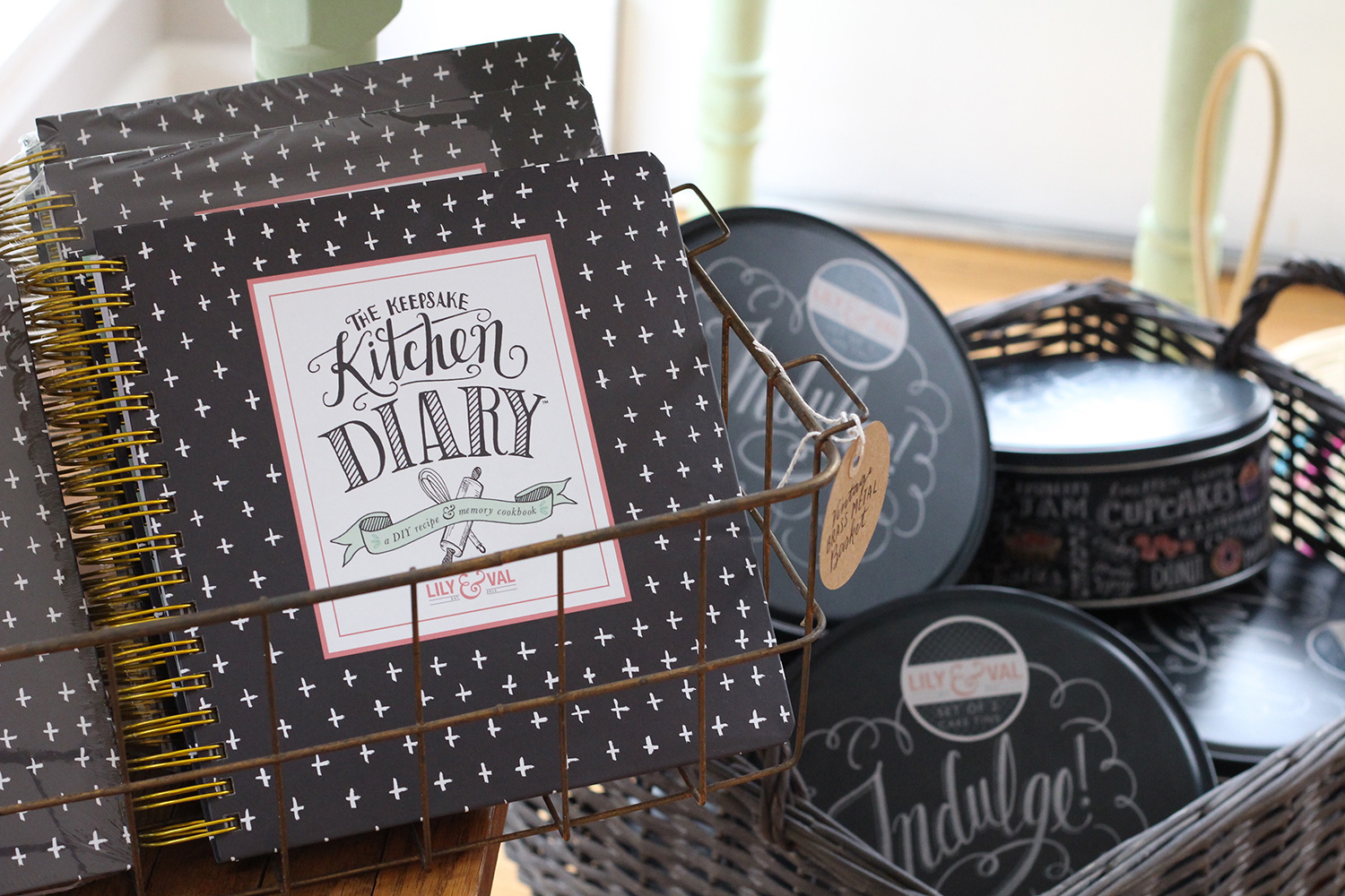 The Keepsake Kitchen Diary is a perfect gift for a bridal shower or housewarming