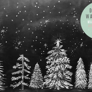 FREE December Desktop & iPhone Wallpaper FREE December Desktop & iPhone Wallpaper