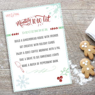 December To Do List – Free Download December To Do List – Free Download