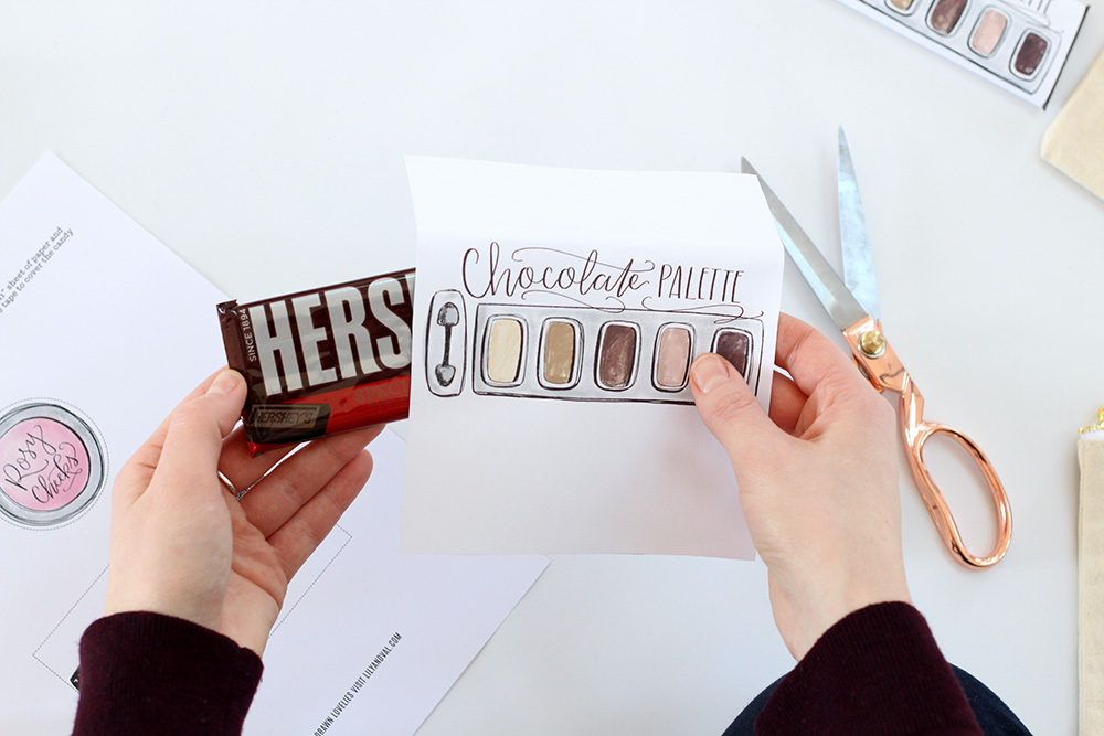 Free Download - Candy Makeup Palette | Galentine's Day Idea