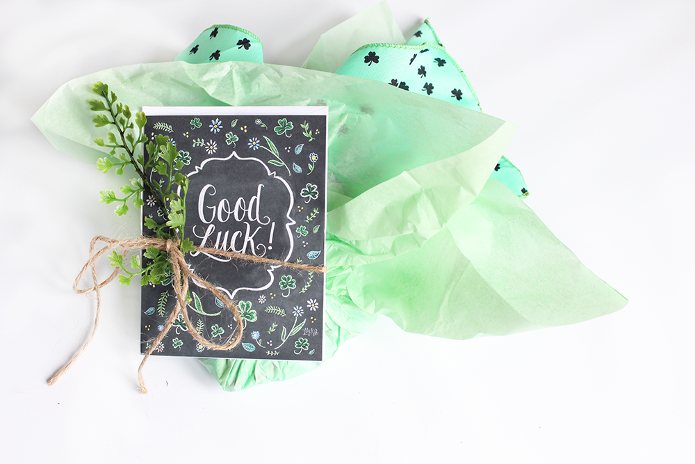 Wishing You Luck snail mail idea | good luck package | snail mail inspiration