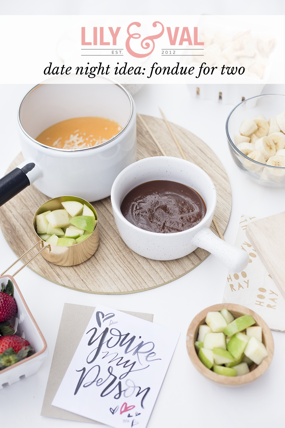 fondue for two | fondue recipes | date night ideas