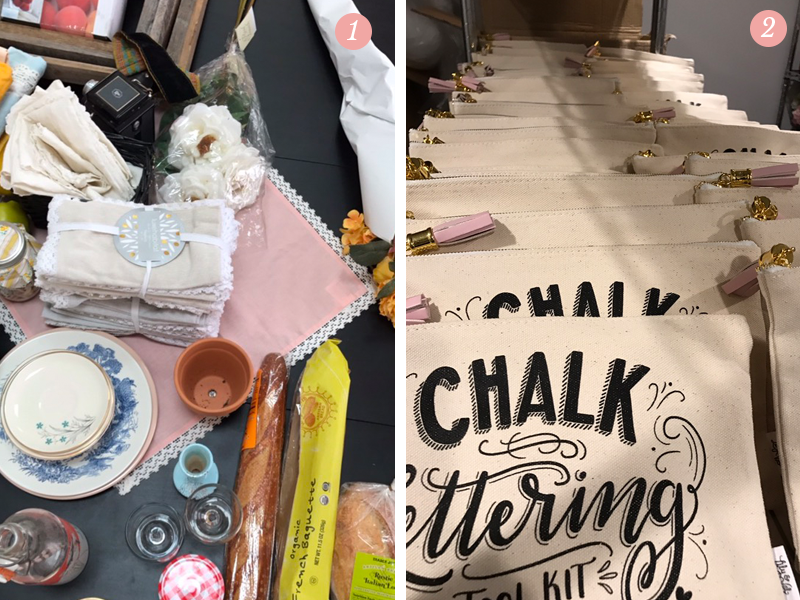 Pretty Ordinary Friday #42 blog features items for Lily & Val's new spring line photo shoot, chalk lettering tool kit pouches