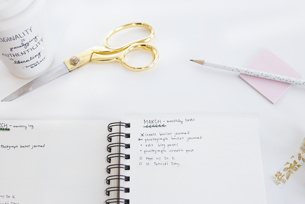 how to start a bullet journal | bullet journal ideas | planner inspiration