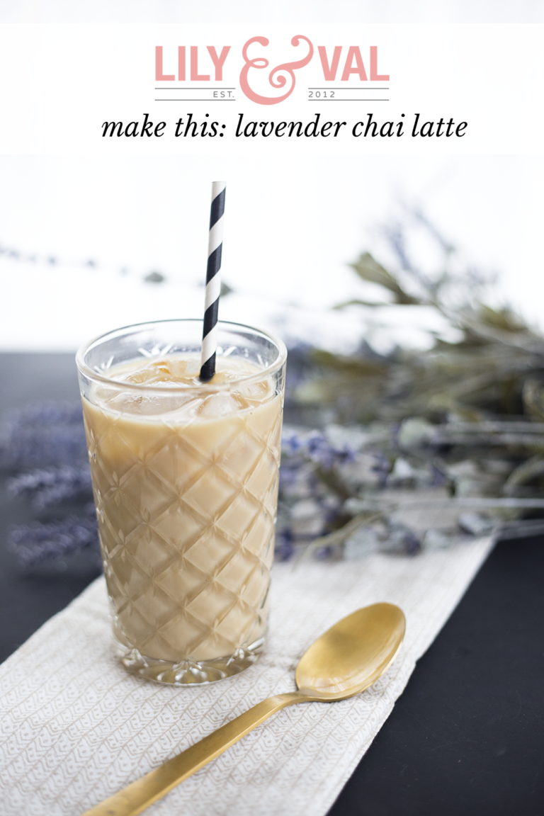 In the Kitchen Lavender Chai Latte Lily & Val Living