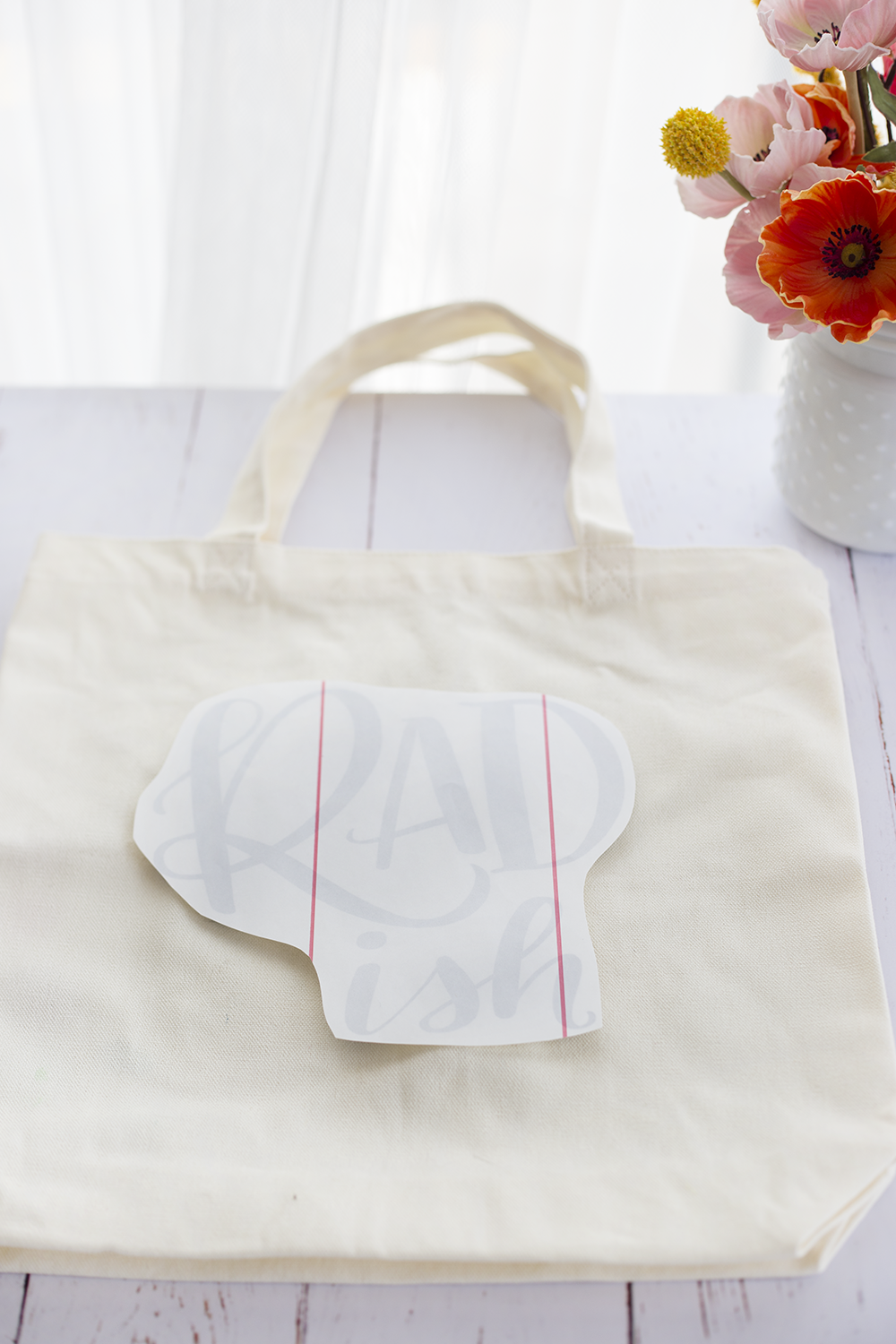 diy farmer's market tote | diy market tote | embroidered tote bag