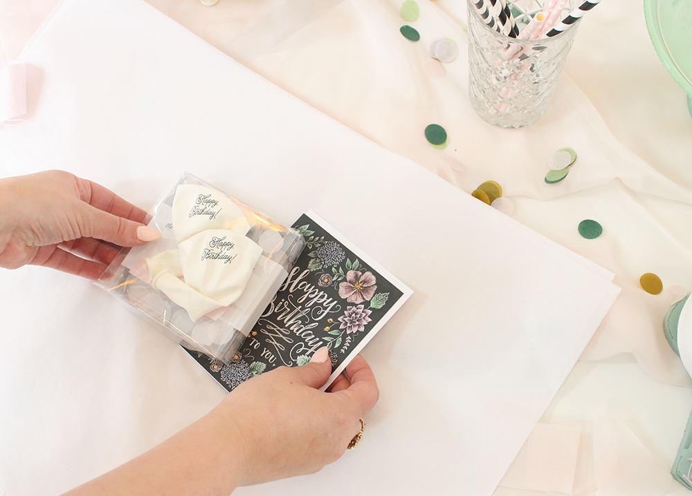 Snail Mail inspiration - birthday party-in-a-box! 