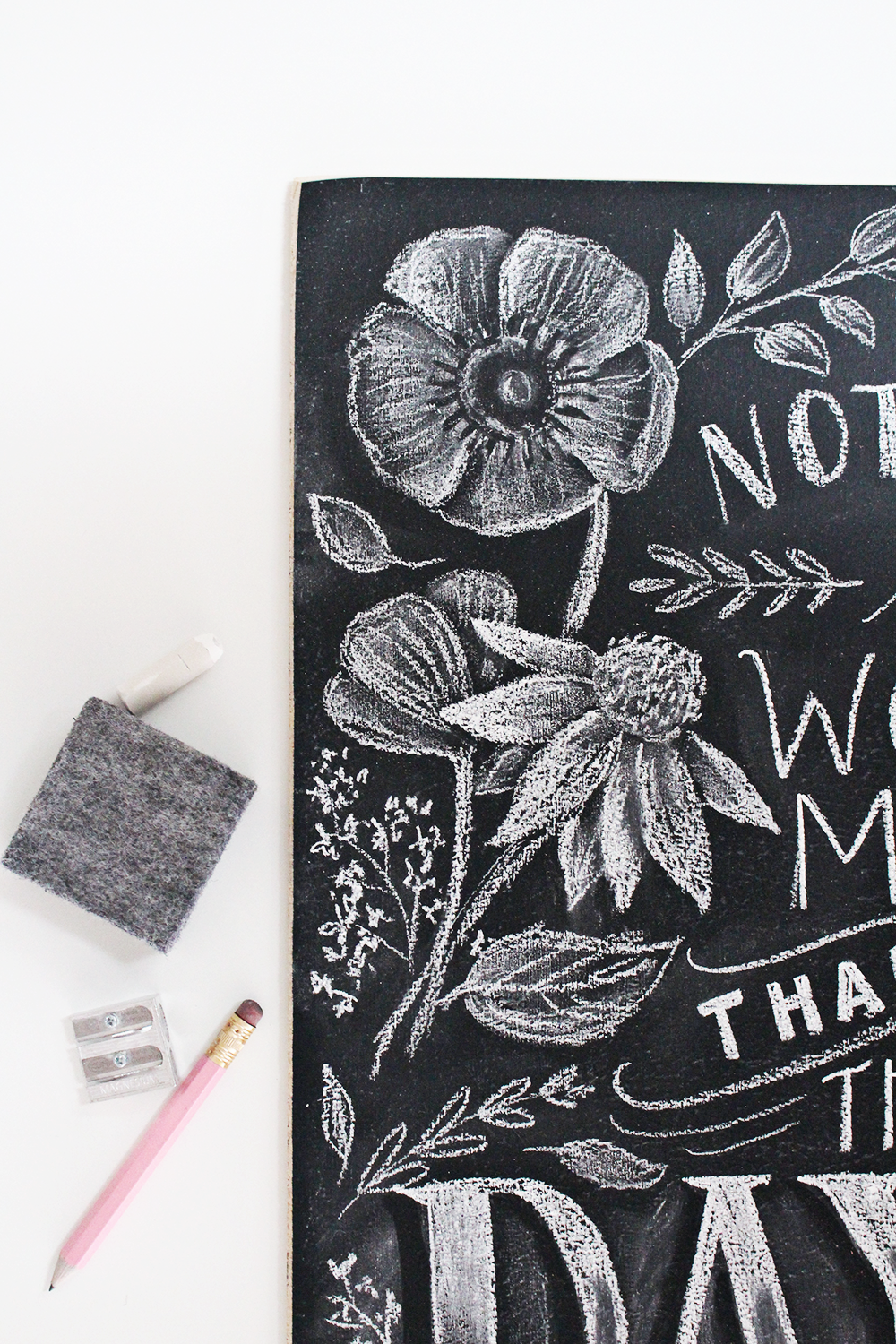 Introducing Chalk Project Nights at the Lily & Val Flagship Store in Pittsburgh. Valerie McKeehan will teach you all the steps for creating this chalkboard sign!
