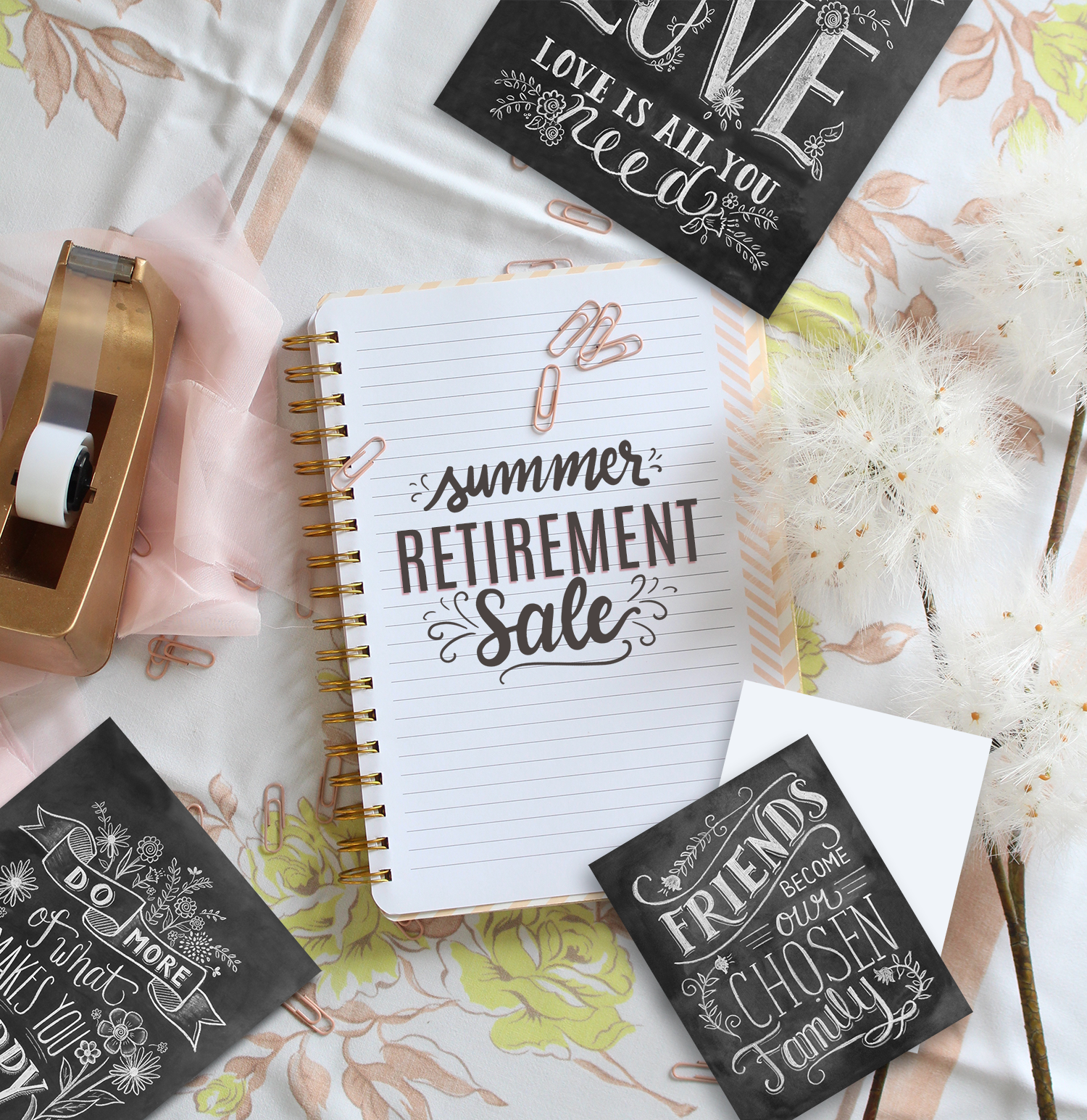 Summer Retirement Sale on lilyandval.com. We're saying goodbye to some beloved, best-selling designs