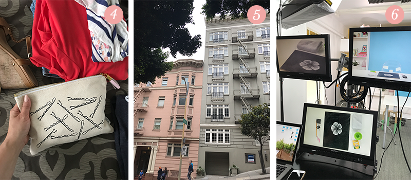 Lily & Val Presents: Pretty Ordinary Friday #65 with Lily & Val pouches, San Francisco buildings and Brit & Co. chalk illustration classes