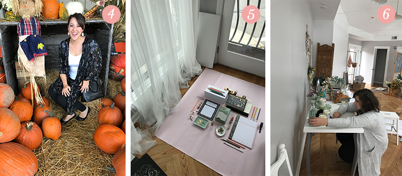Lily & Val Presents: Pretty Ordinary Friday #69 with pumpkin patches, photo shoot for new paper products and photo shoot styling
