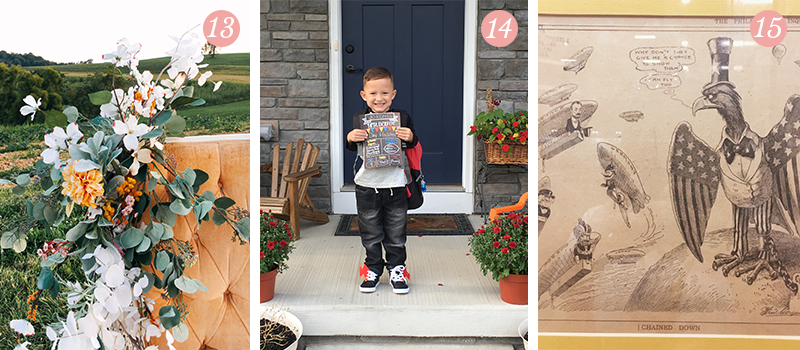 Lily & Val Presents: Pretty Ordinary Friday #67 with outdoor photo shoots with kids, first day of preschool and the Air Force Museum