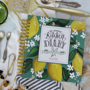 NEW Keepsake Kitchen Diary™ Cover Option – Whimsical Lemons! NEW Keepsake Kitchen Diary™ Cover Option – Whimsical Lemons!