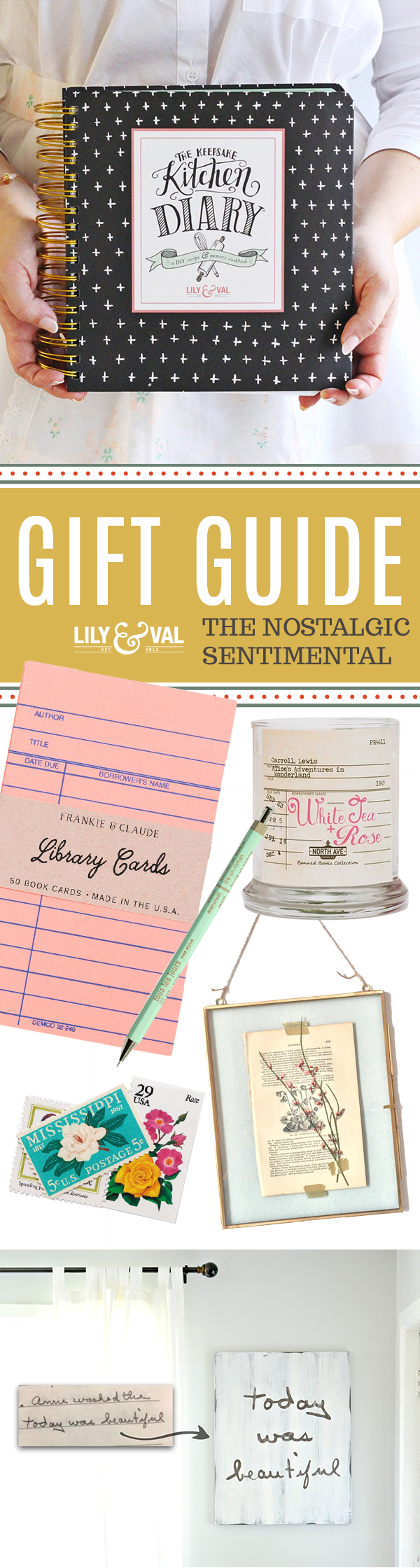 Lily & Val Gift Guide for the Nostalgic Sentimental 