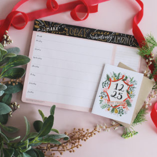 December Happy Mail Idea – Countdown to Christmas Deskpad December Happy Mail Idea – Countdown to Christmas Deskpad