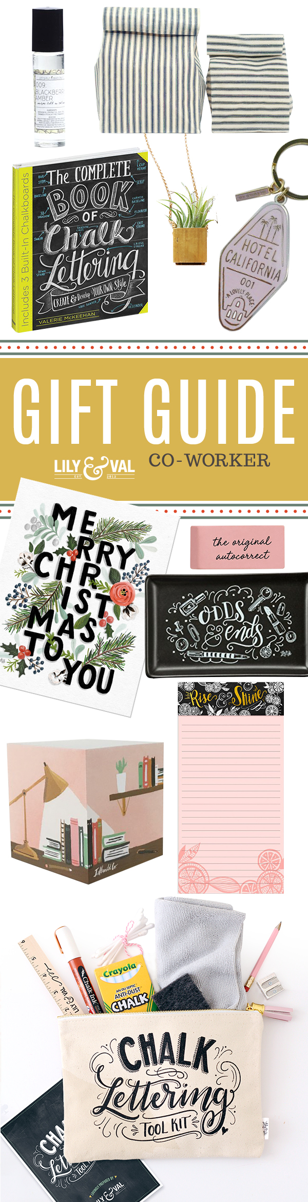 Lily & Val Gift Guide: Co-Worker