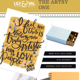 Lily & Val Gift Guide: The Artsy One Lily & Val Gift Guide: The Artsy One