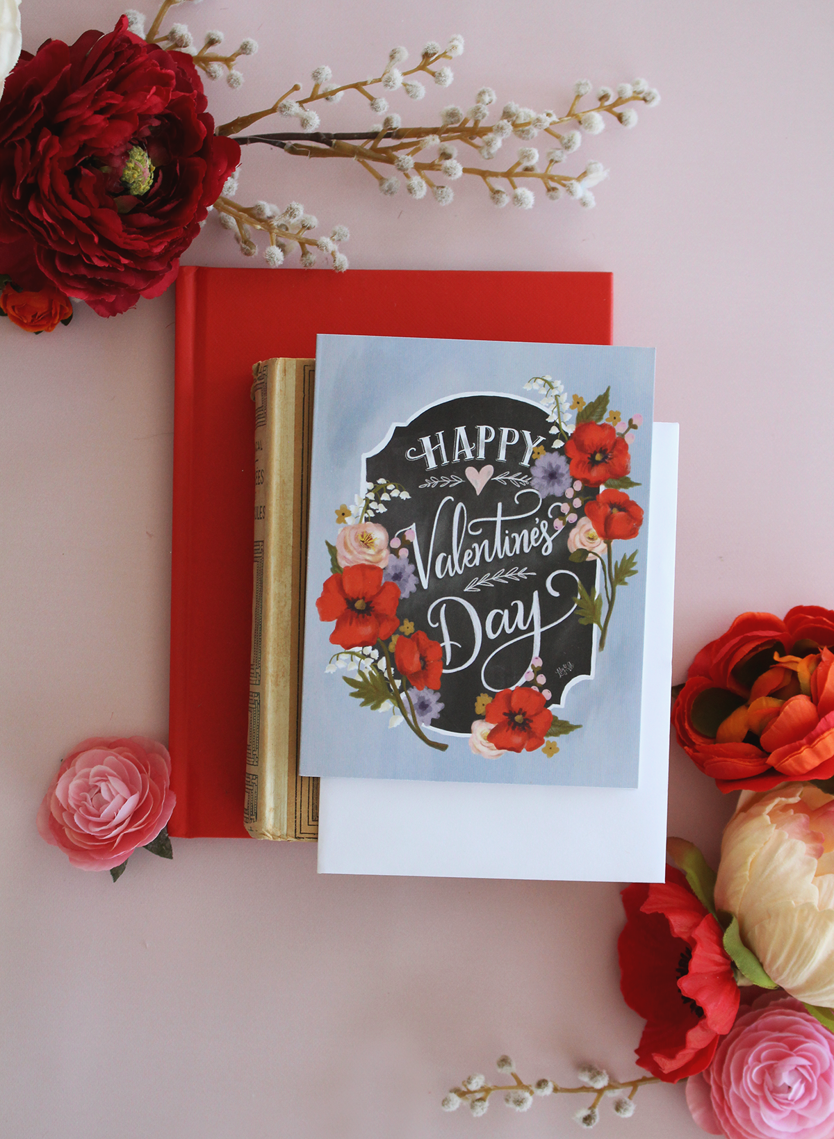 Happy Valentine's Day card by Lily & Val