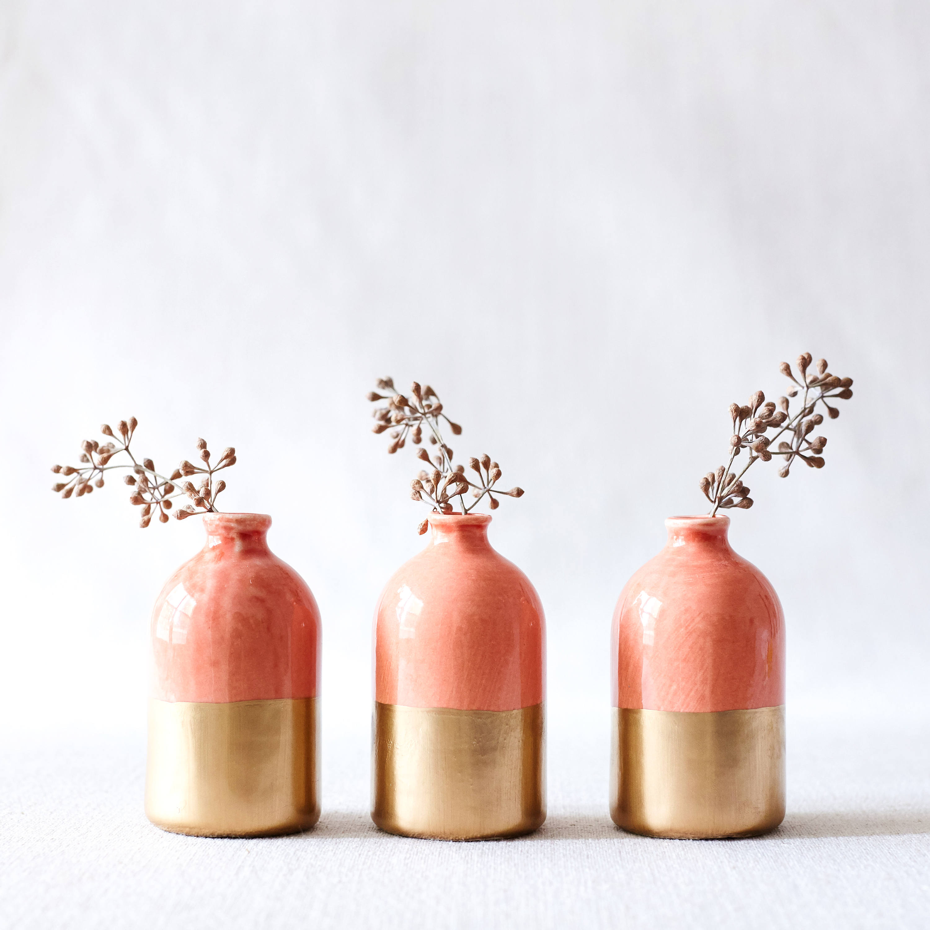 Handmade Bud Vases for Spring