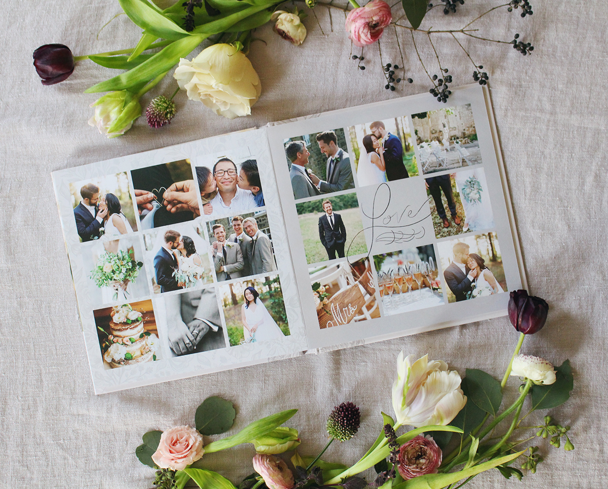 Lily & Val For Mixbook Custom Wedding Photo Books