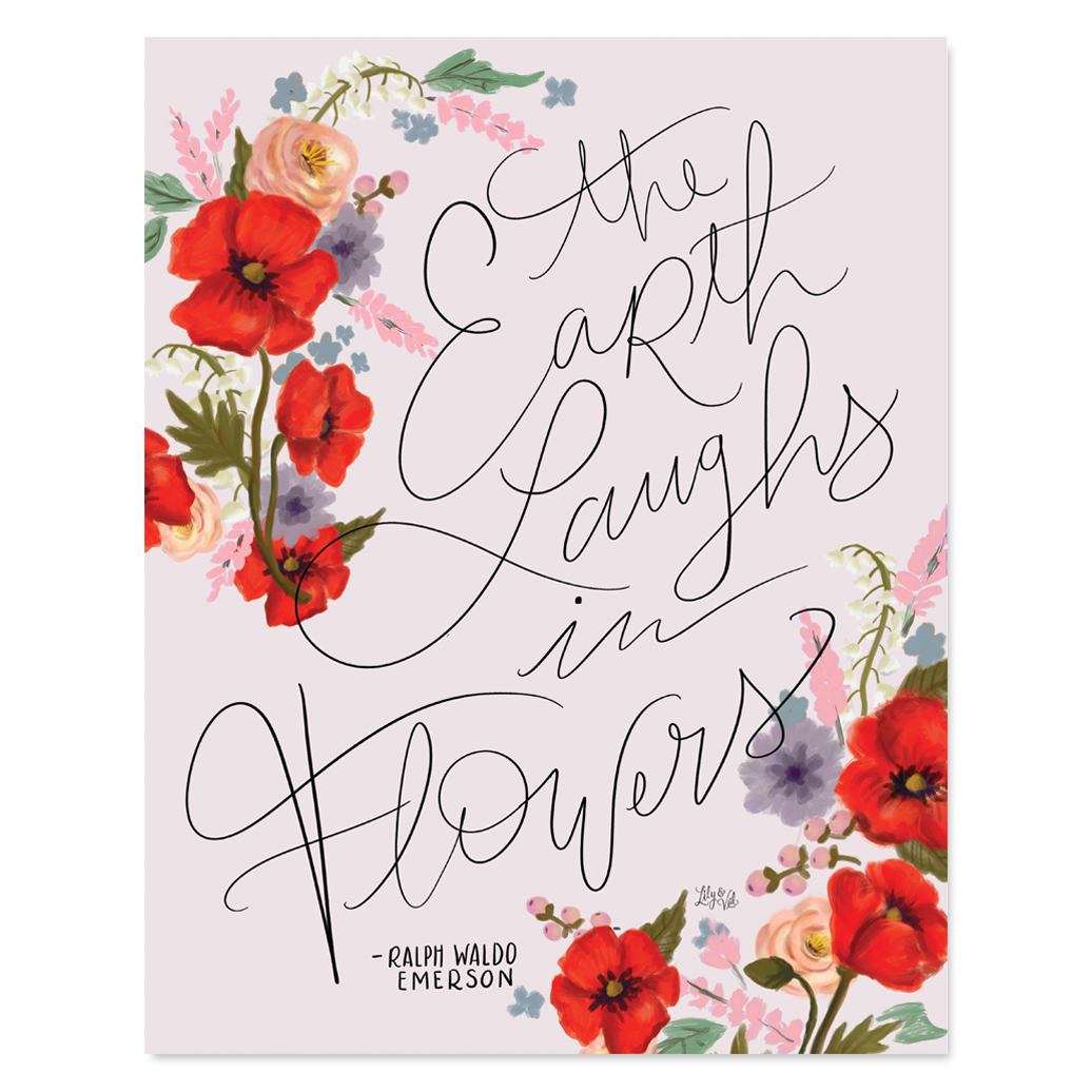 Earth Laughs in Flowers Artwork - Print and Canvas 