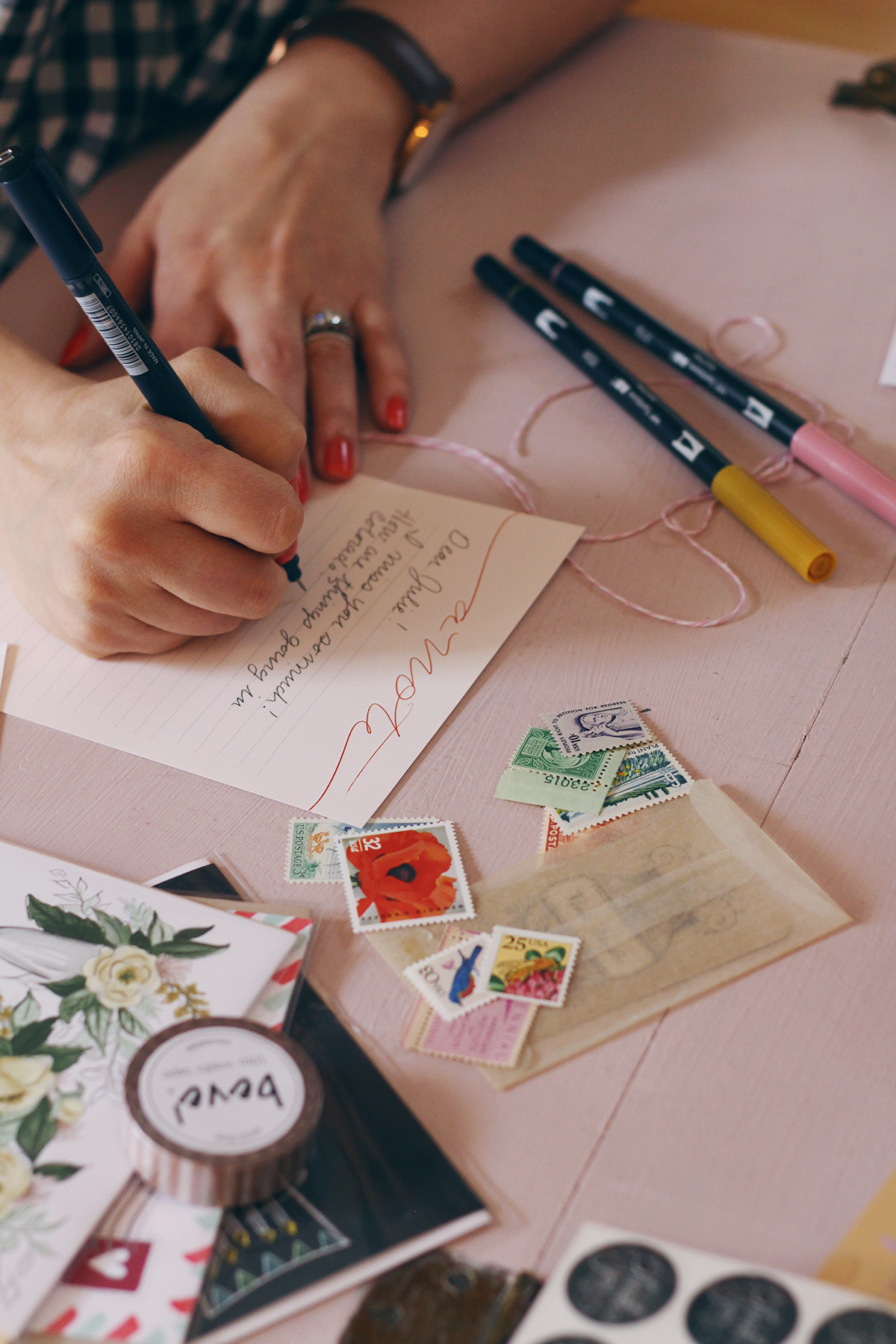 Lily & Val Exclusive Designed Stationery Sheets for national Letter Writing Month