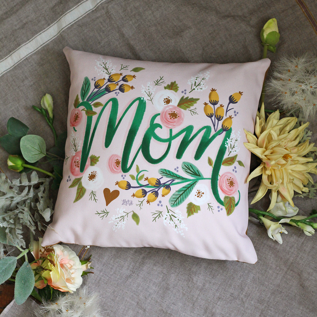 Limited Edition Handmade Pillows Are Here For Mother's Day